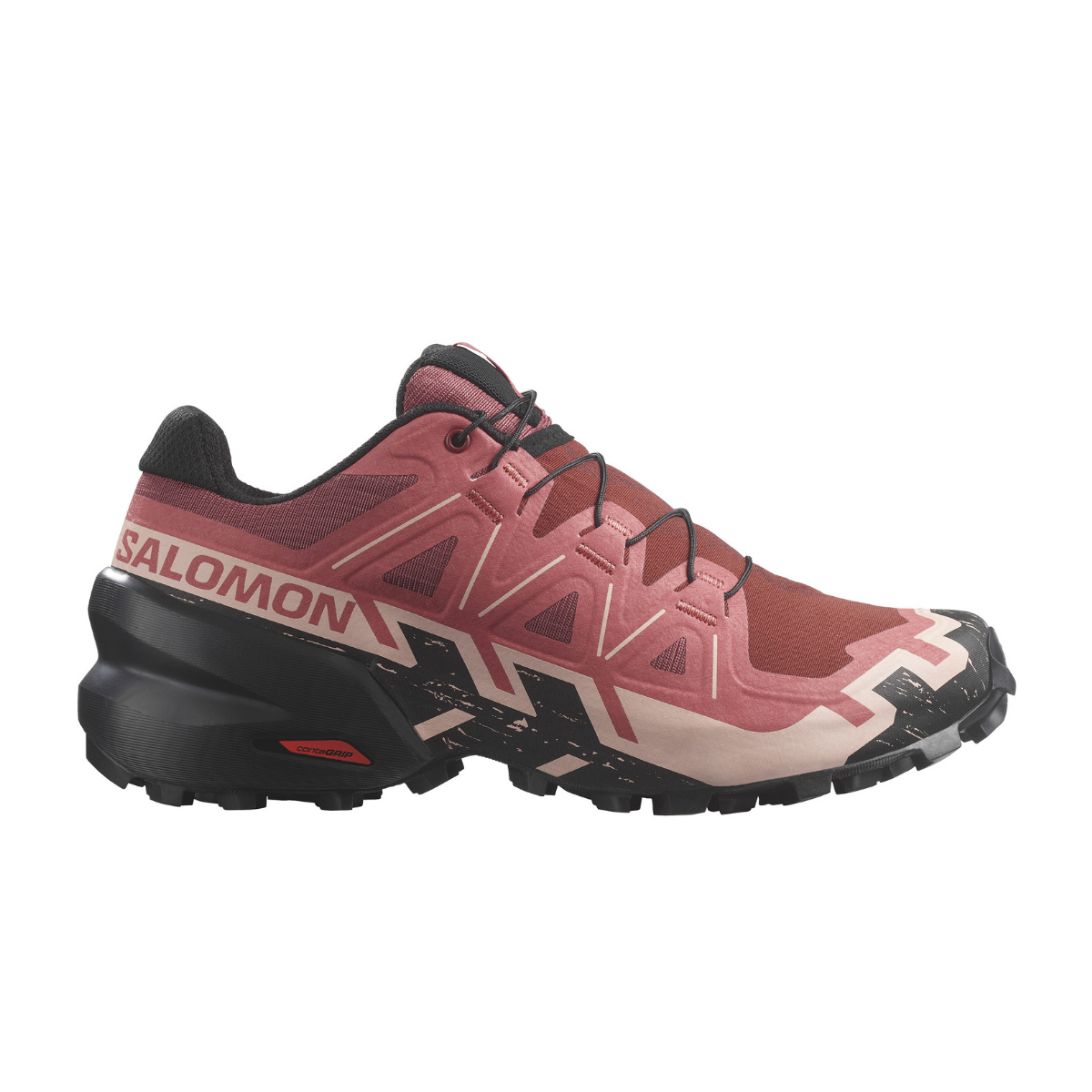 SA00037-PNK-1 LADIES SALOMON RUNNER SPEEDCROSS 6 GRAPE - Image 1