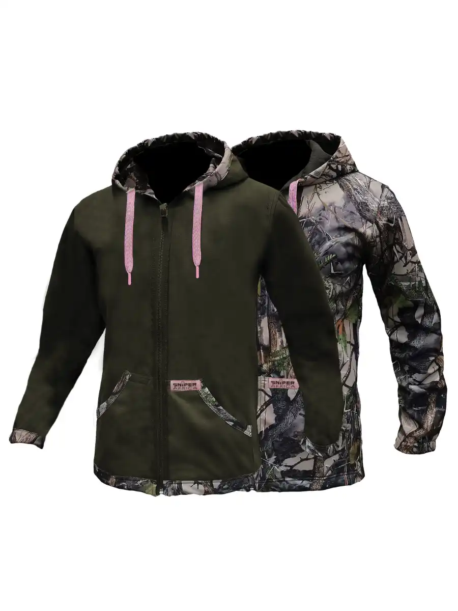 ladies-rev LDS SNIPER JACKET SOFT SHELL REVERSABLE - Image 1