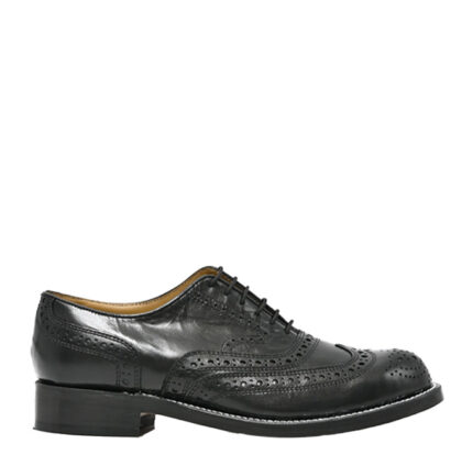 MNS SHOE FORMAL CROCKET AND JONES DAMIAN BLACK COB